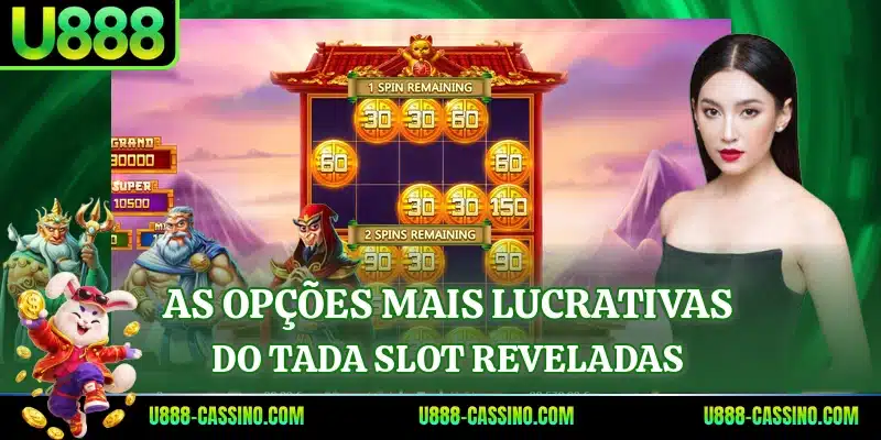 As opções mais lucrativas do Tada Slot reveladas