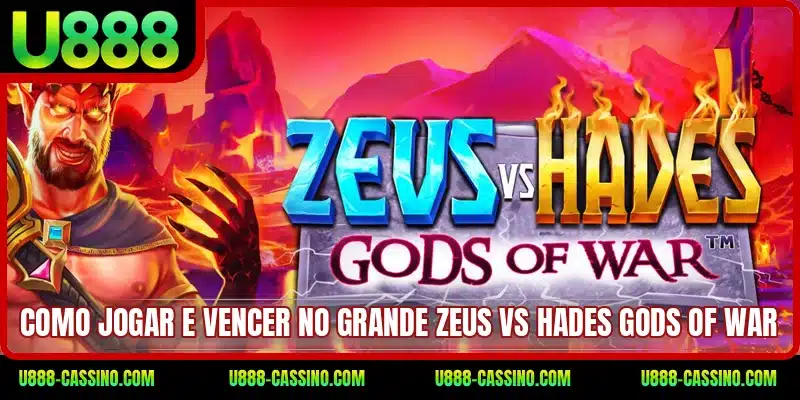 Como jogar e vencer no grande Zeus vs Hades Gods of War