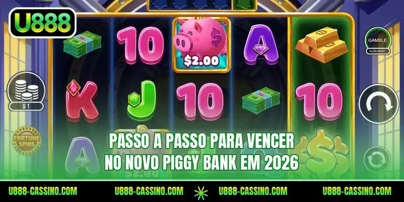 Passo a passo para vencer no novo Piggy Bank em 2026