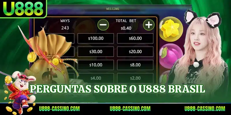 Perguntas sobre o U888 Brasil