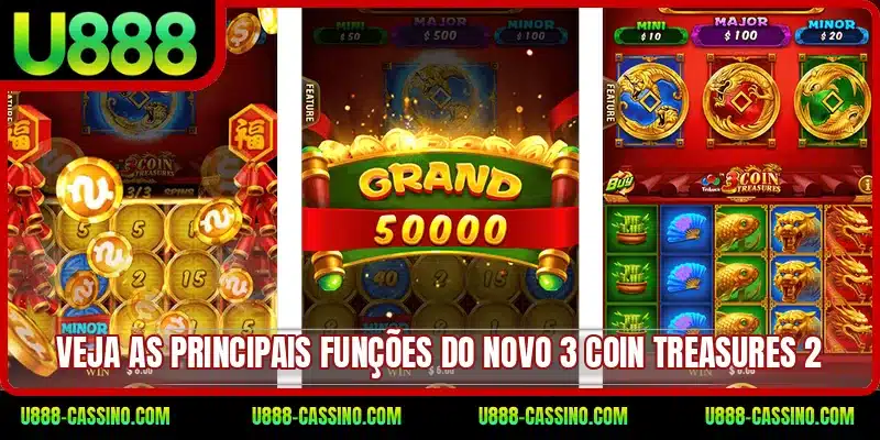 Veja as principais funções do novo 3 Coin Treasures 2