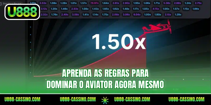 Aprenda as regras para dominar o Aviator agora mesmo
