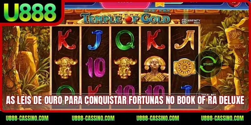 As leis de ouro para conquistar fortunas no Book of Ra Deluxe