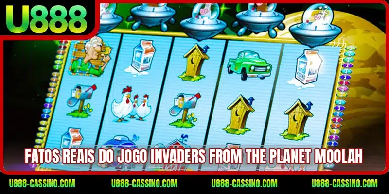 Fatos reais do jogo Invaders from the Planet Moolah