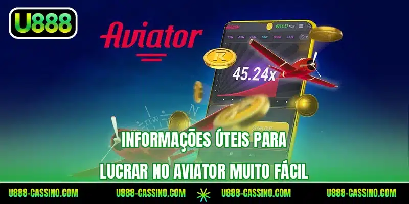 Informações úteis para lucrar no Aviator muito fácil