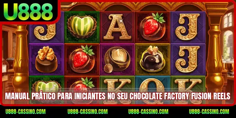 Manual prático para iniciantes no seu Chocolate Factory Fusion Reels