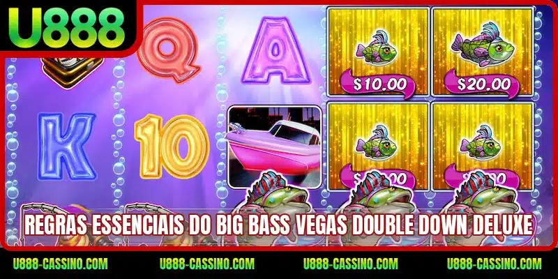Regras essenciais do Big Bass Vegas Double Down Deluxe