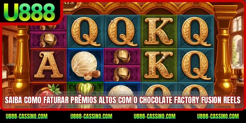 Saiba como faturar prêmios altos com o Chocolate Factory Fusion Reels